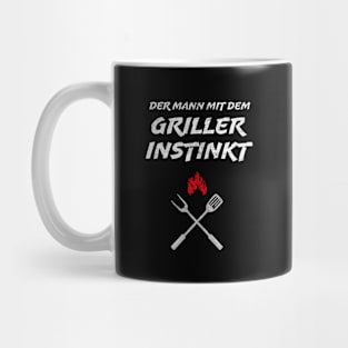 Bratort - Mann mit dem Grillerinstinkt - Männer Mug